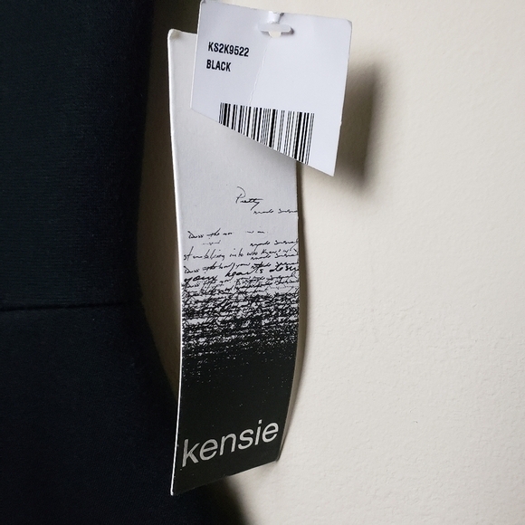 KENSIE Black Peplum Mini Skirt Dress - Picture 3 of 8